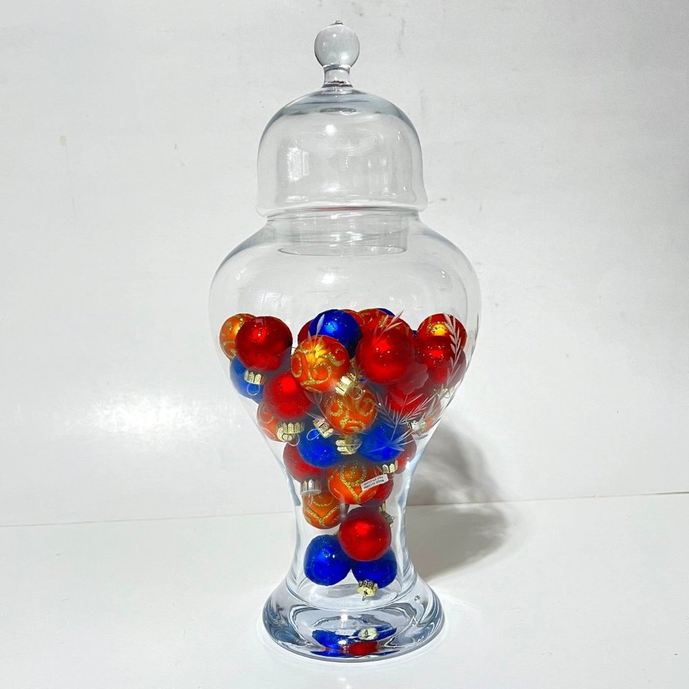 Vintage Glass Mini Christmas Ornaments – 3 Sets (45 Pieces) Collectible - Picture 4 of 14